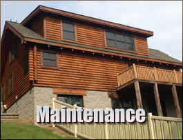  Hampton, Virginia Log Home Maintenance